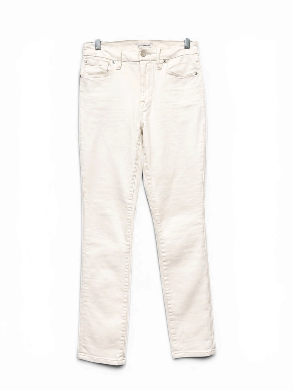 New Good American “Good Legs” Straight White Jeans High Rise Size 8/29